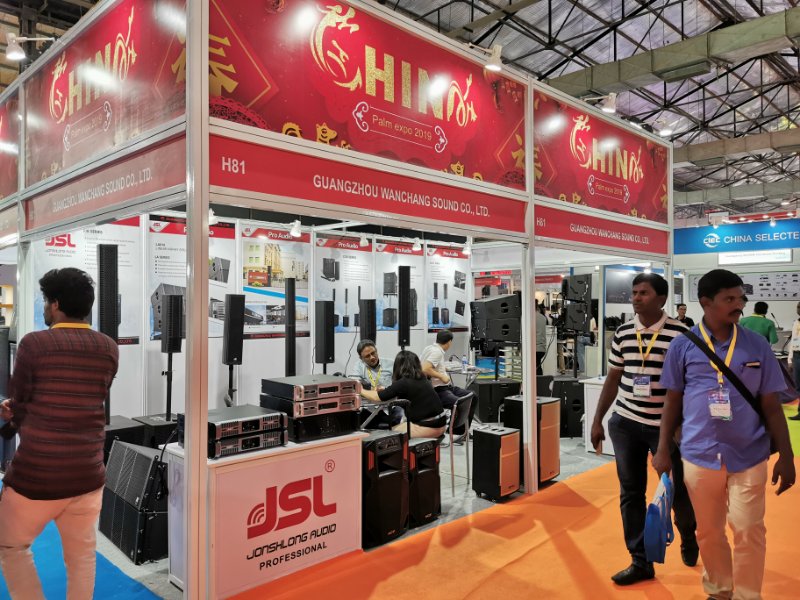 JSL香蕉视频在线看音響出席印度孟買PALM Expo India 2019