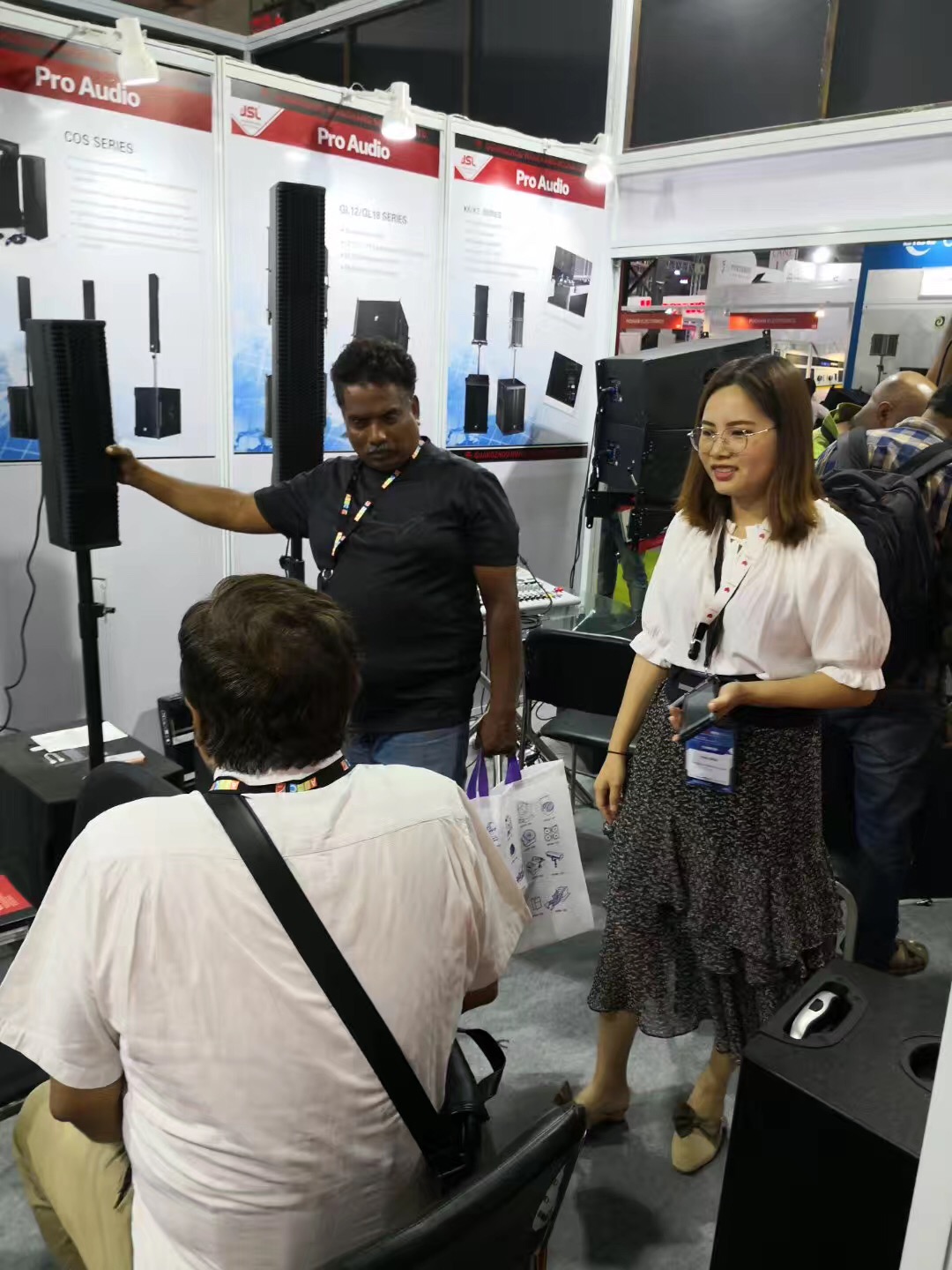 JSL香蕉视频在线看音響出席印度孟買PALM Expo India 2019