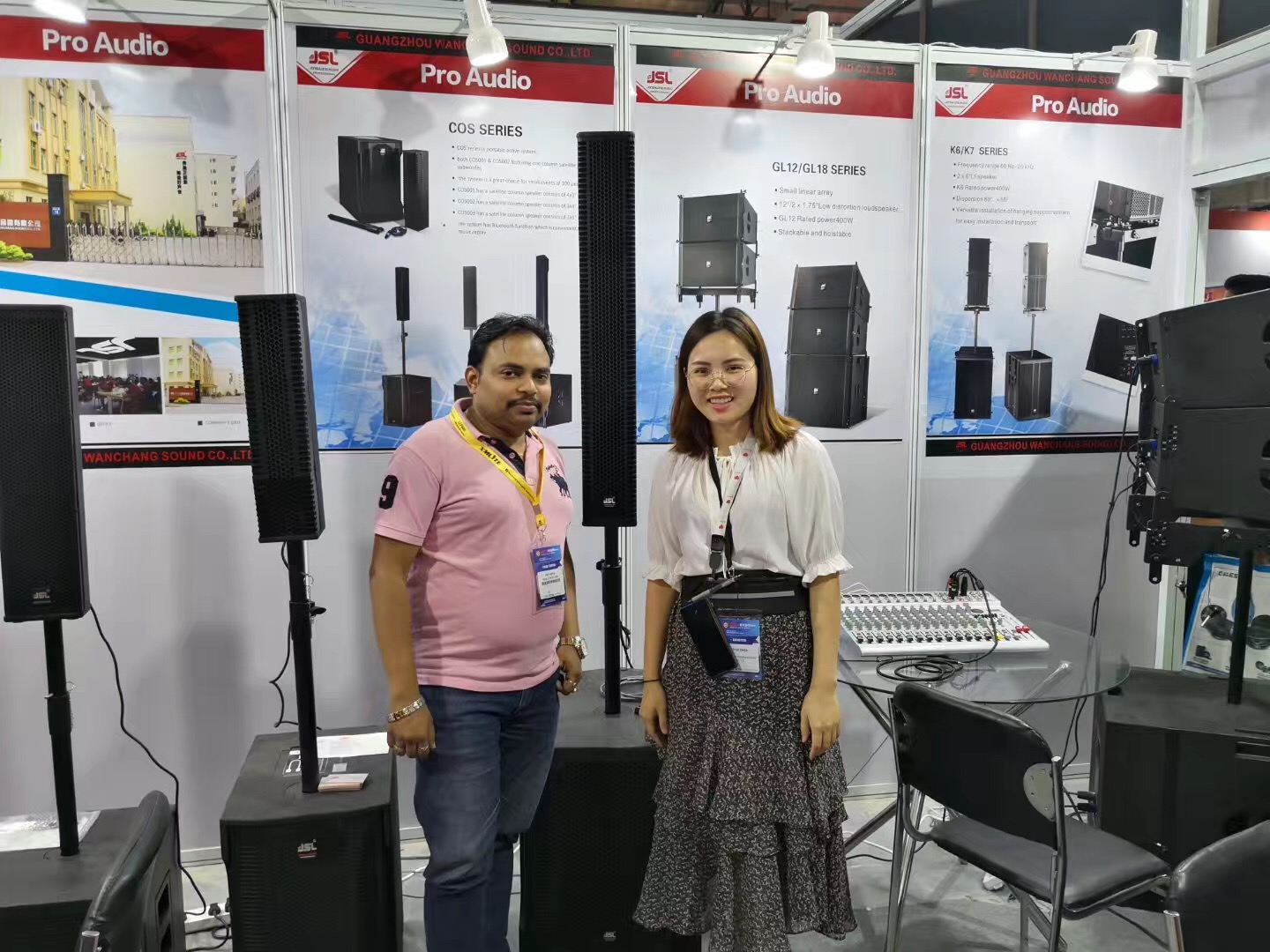 JSL香蕉视频在线看音響出席印度孟買PALM Expo India 2019