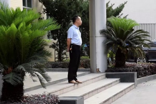 四月也要元氣滿滿！萬昌公司昨日召開全體動員晨會