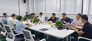 德州市天衢新區黨工委副書記、管委會主任王大山等一行到我司-廣東萬昌科技實業有限公司參觀考察